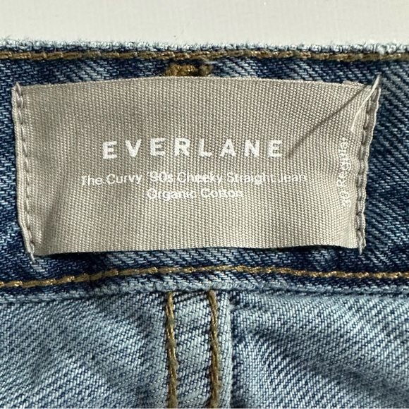 Everlane The Curvy ’90s Cheeky Straight Leg Jeans - 30R NWOT - Picture 7 of 11